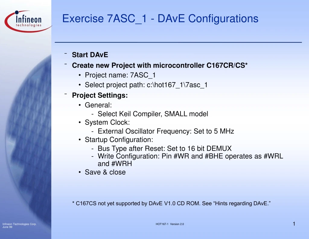 exercise 7asc 1 dave configurations