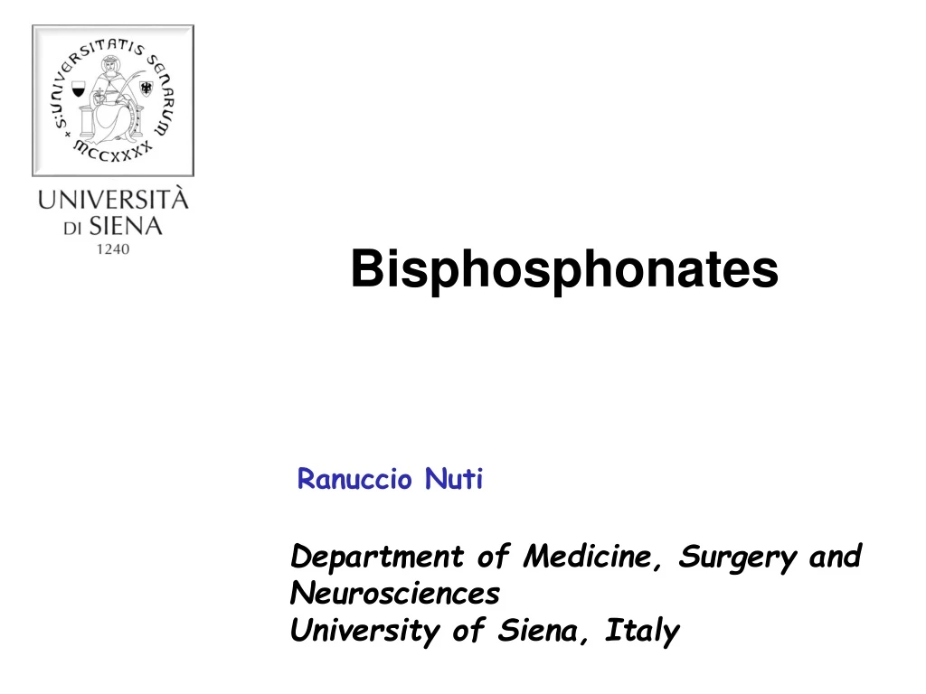 bisphosphonates