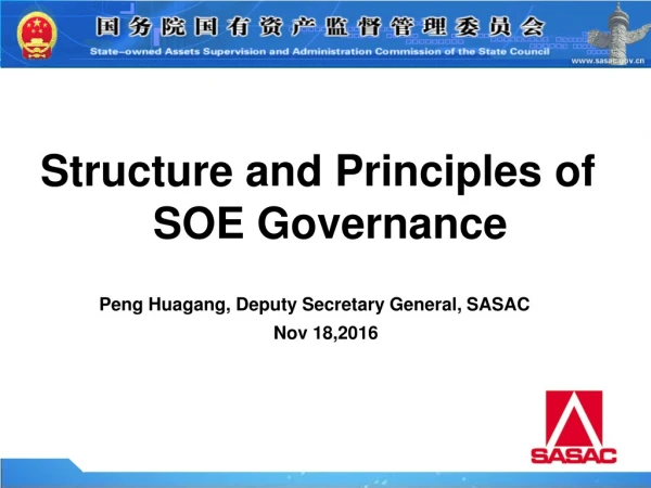Structure and Principles of SOE Governance
