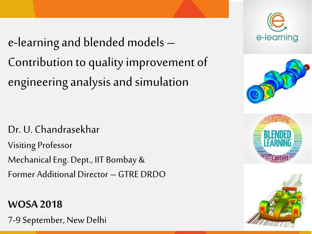 e learning and blended models contribution