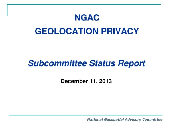 NGAC GEOLOCATION PRIVACY
