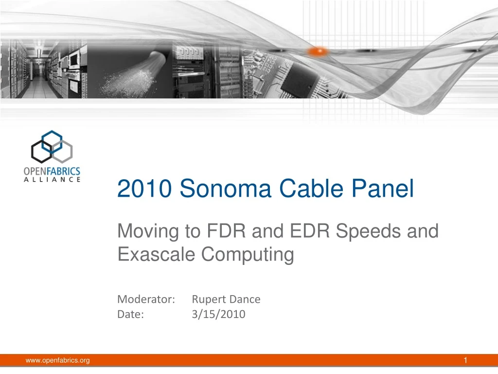 2010 sonoma cable panel