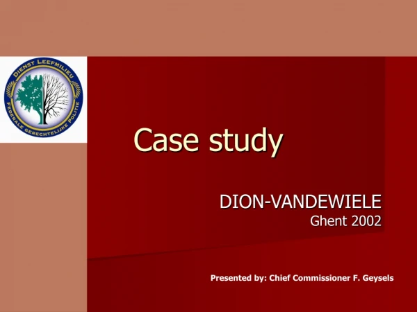 Case study