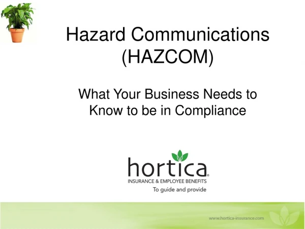 Hazard Communications (HAZCOM)