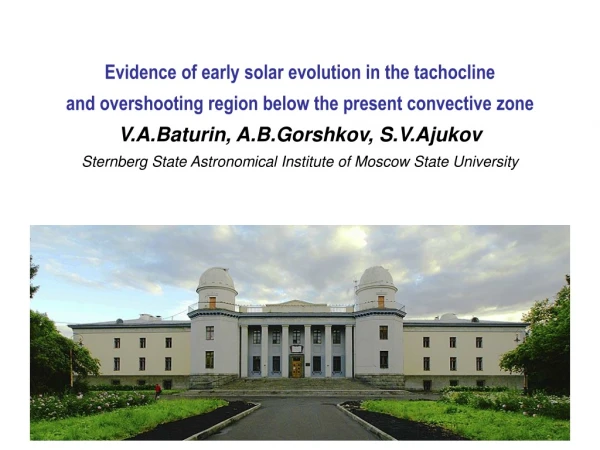 Region of the Sun in focus of discussion