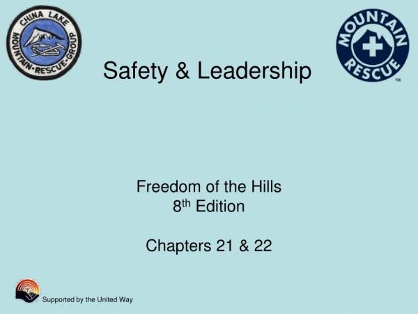 Safety &amp; Leadership