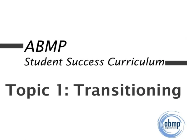 ABMP  Student Success Curriculum