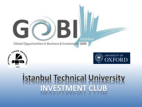 İstanbul  Technical University INVESTMENT CLUB