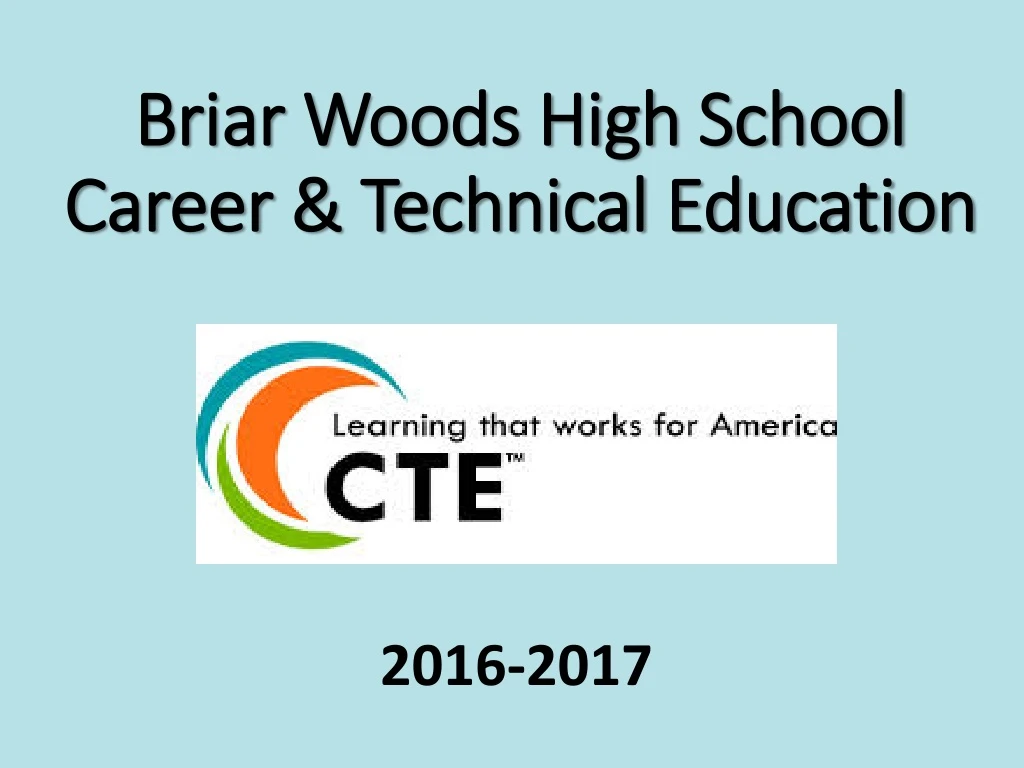 briar woods high school career technical education