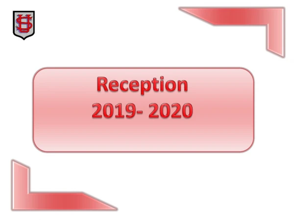 Reception 2019- 2020
