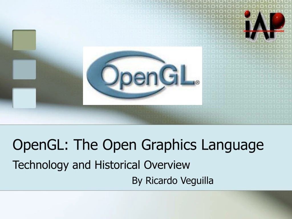 opengl the open graphics language