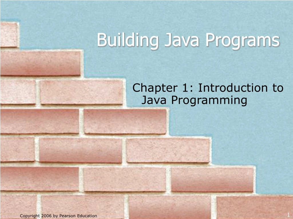 building java programs