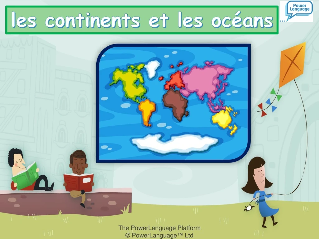 les continents et les oc ans