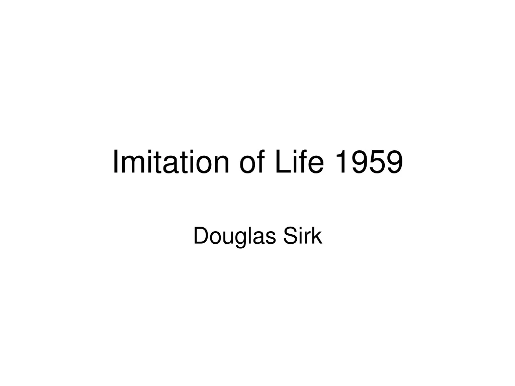 imitation of life 1959