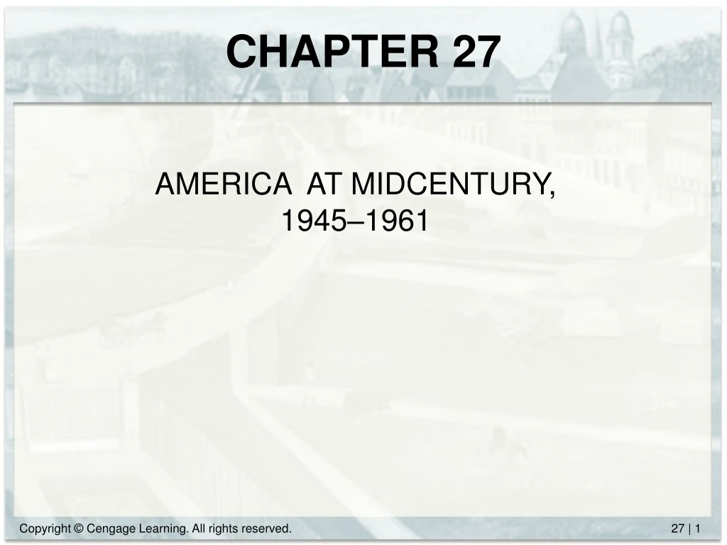 america at midcentury 1945 1961