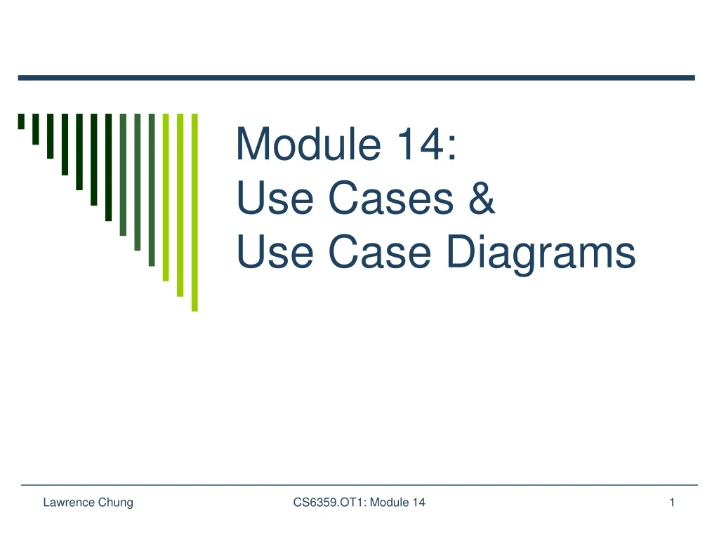 module 14 use cases use case diagrams