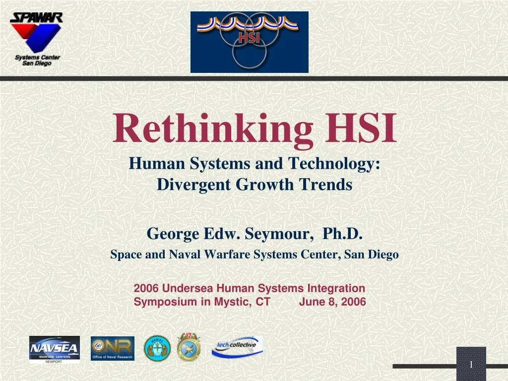 rethinking hsi human systems and technology