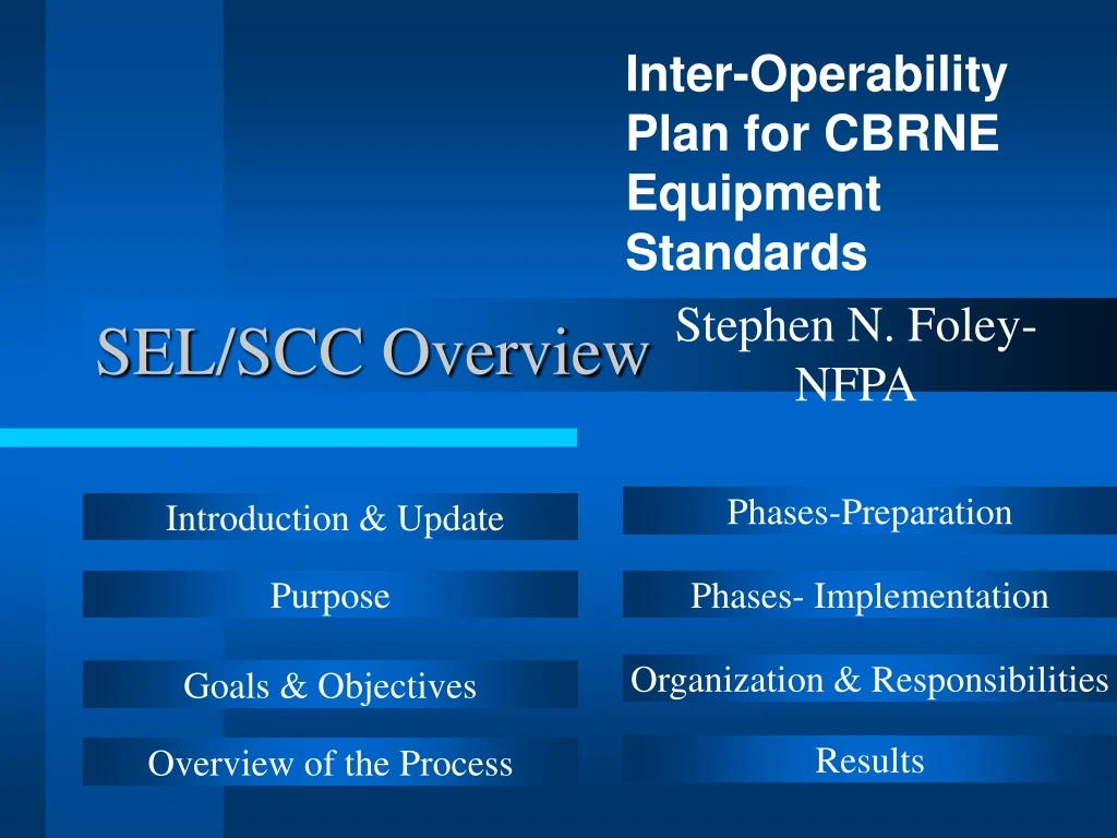 sel scc overview