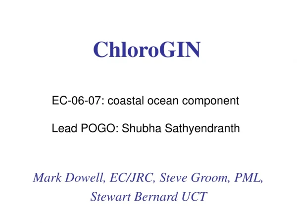 ChloroGIN