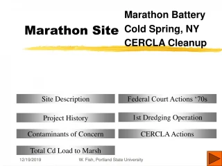 Marathon Site - slide 1