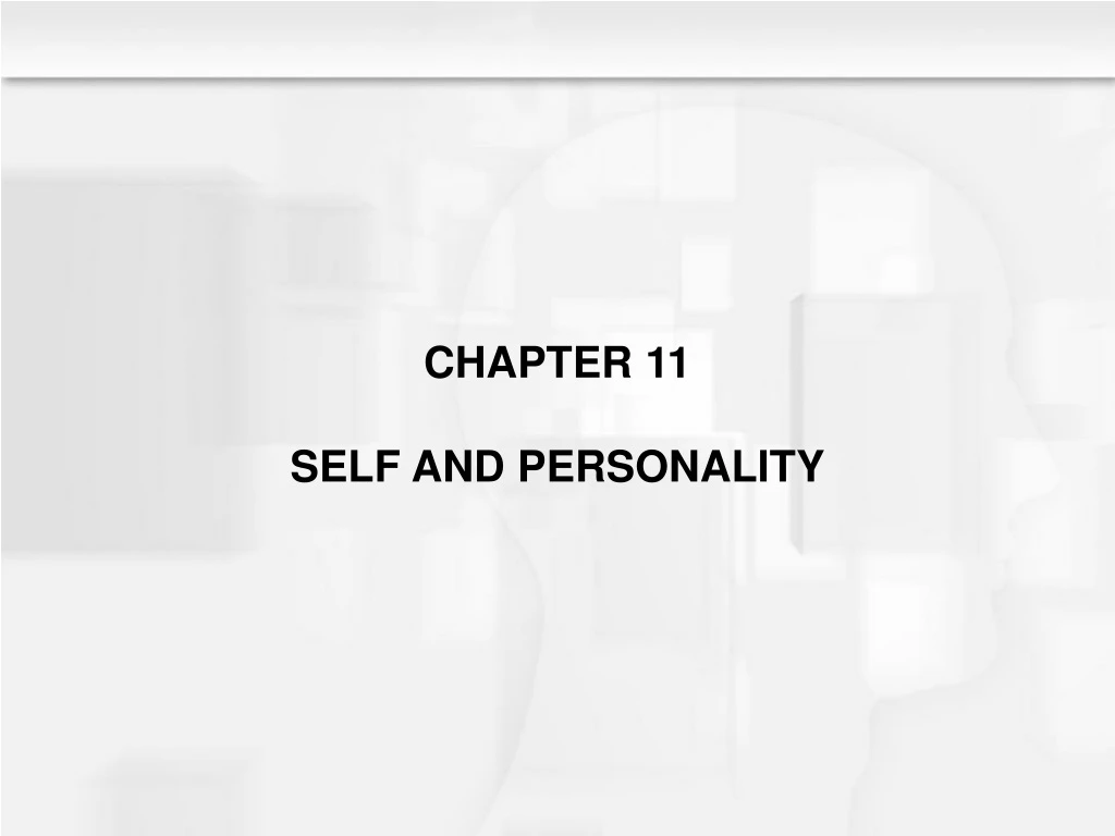 chapter 11 self and personality