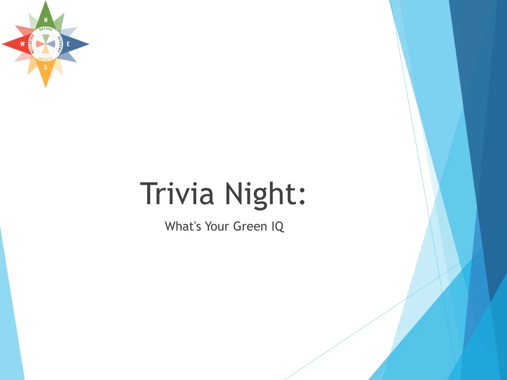 trivia night what s your green iq