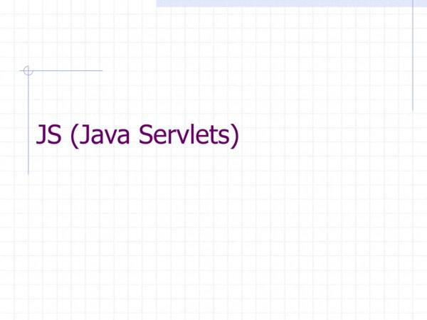 JS (Java Servlets)