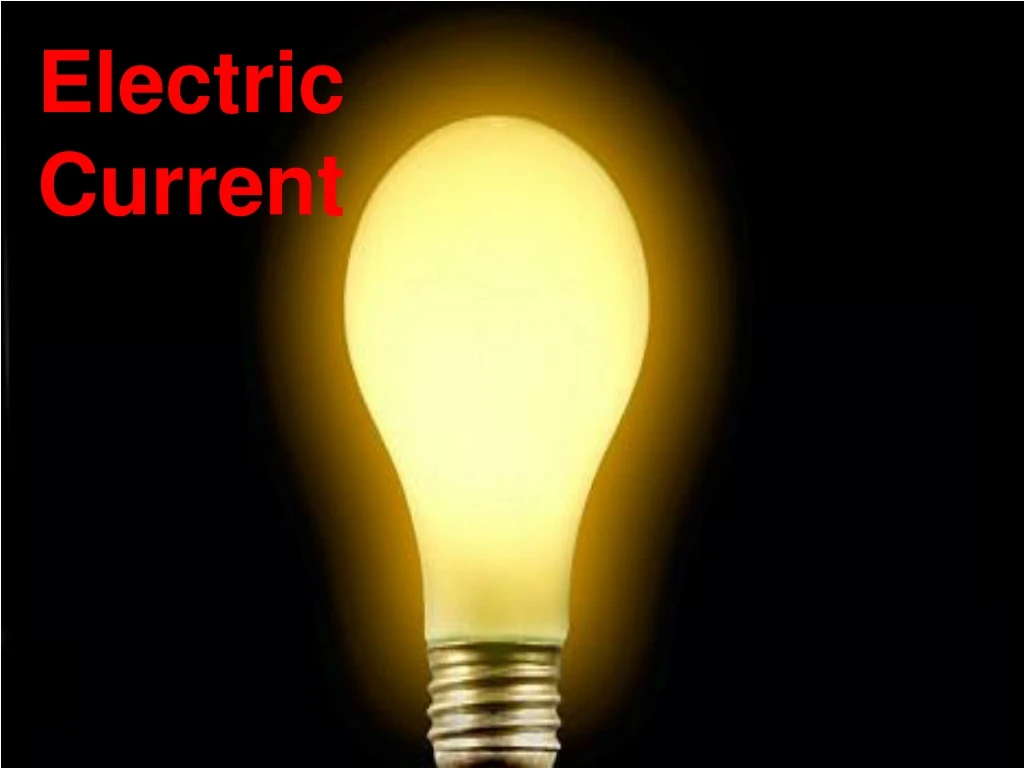 electric current