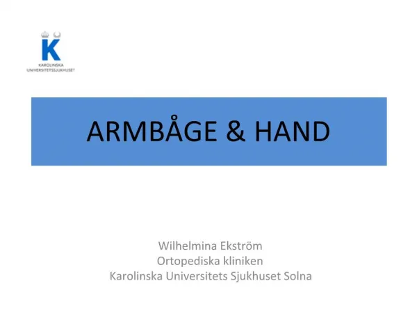ARMB GE HAND