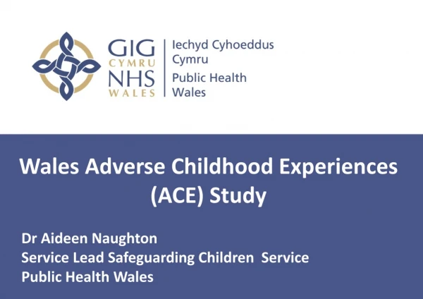 Dr Aideen Naughton  Service Lead Safeguarding Children  Service  Public Health Wales