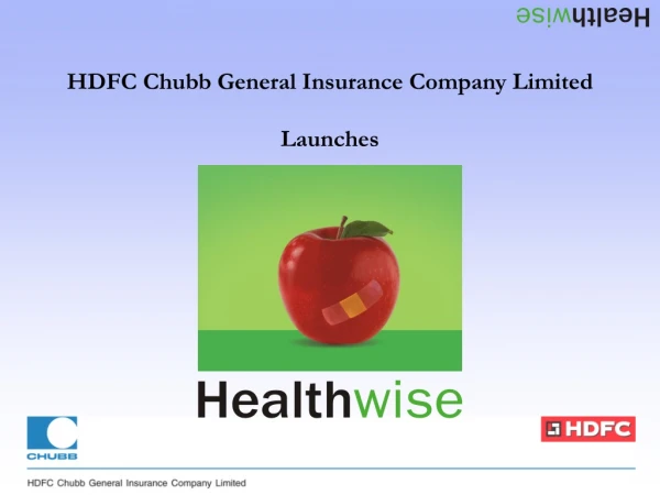 HDFC Chubb General Insurance Company Limited Launches