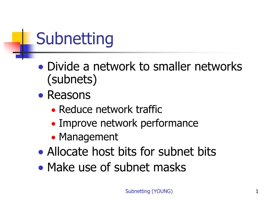 subnetting