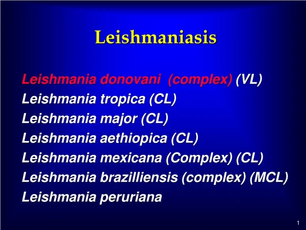 Leishmaniasis