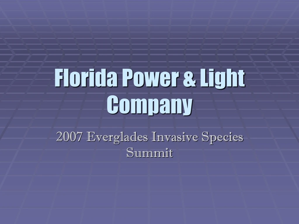florida power light company