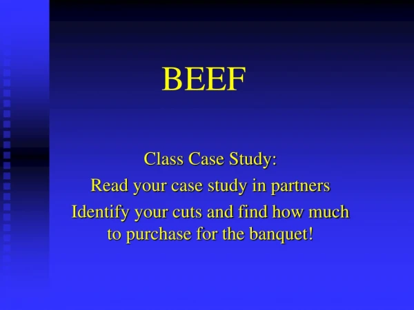 BEEF