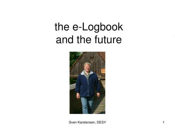 the e-Logbook and the future