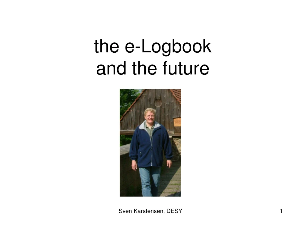 the e logbook and the future