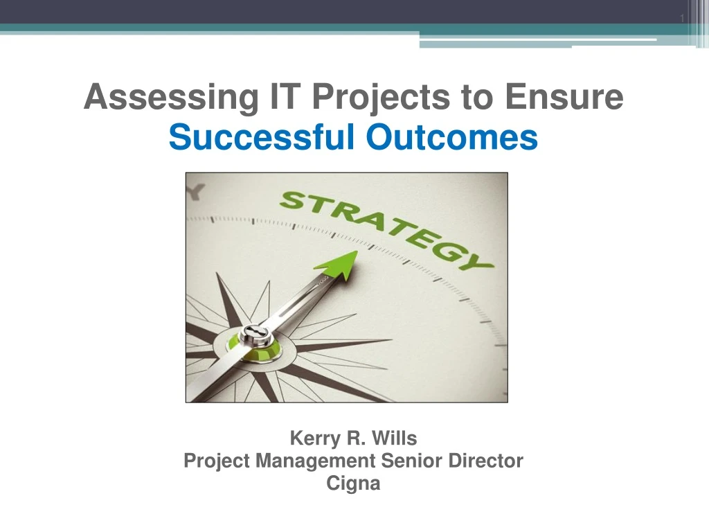 assessing it projects to ensure successful