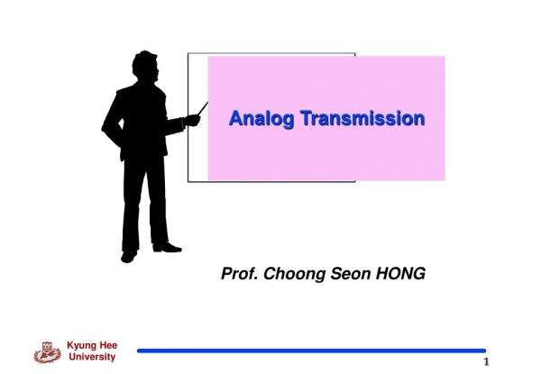 Analog Transmission