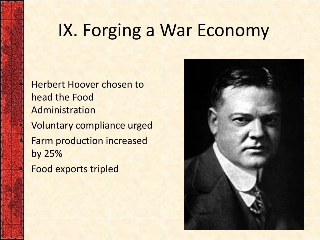 ix forging a war economy