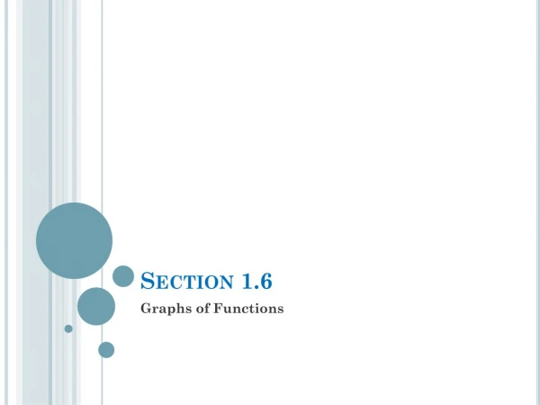 Section 1.6