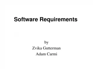 Mastering Software Requirements Definition - slide 1