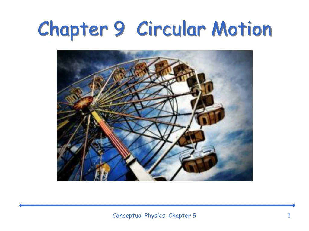 chapter 9 circular motion