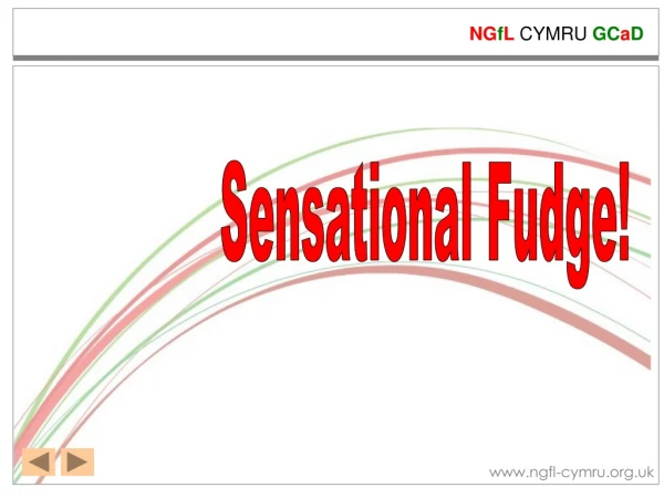 Sensational Fudge!