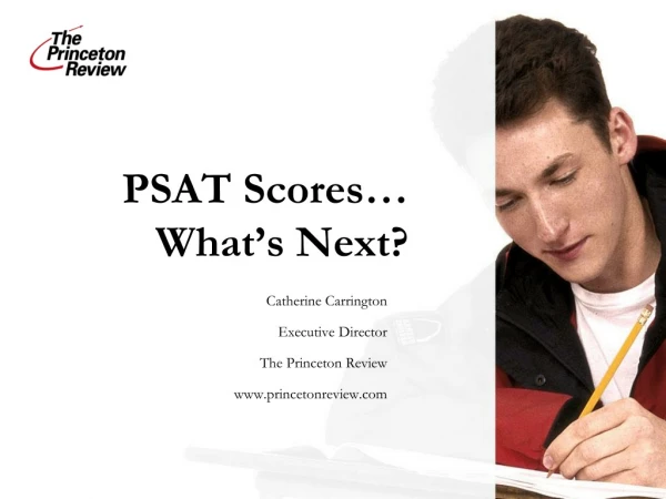 PSAT Scores… What’s Next?