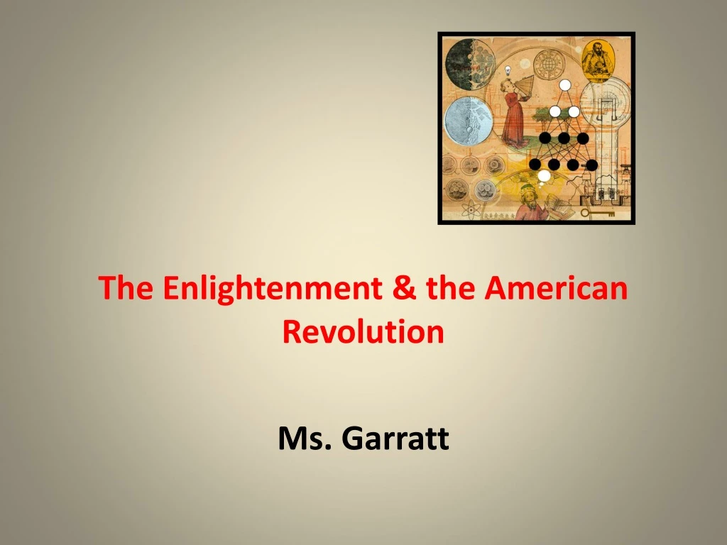 the enlightenment the american revolution