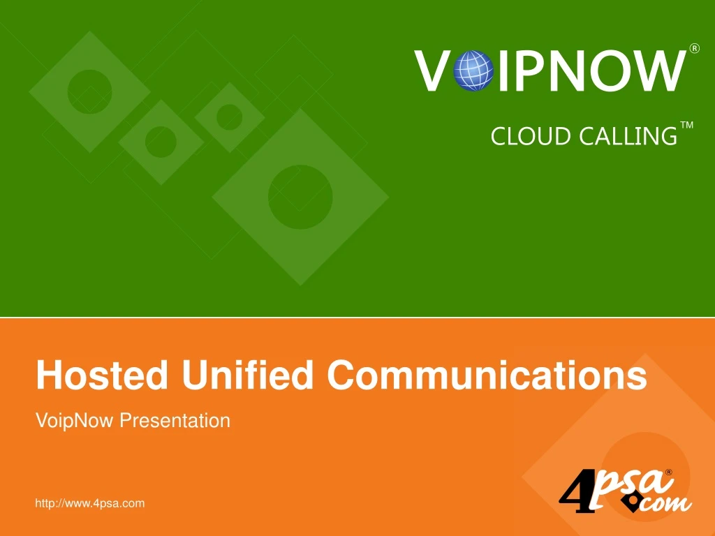 hosted unified communications