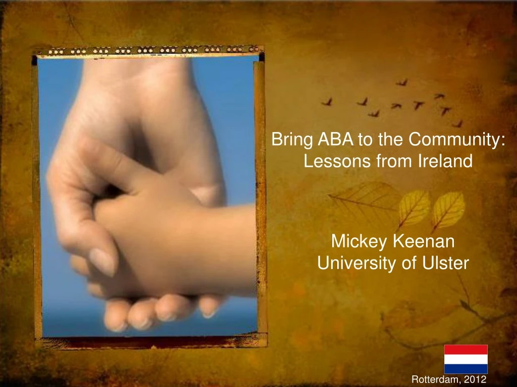 bring aba to the community lessons from ireland
