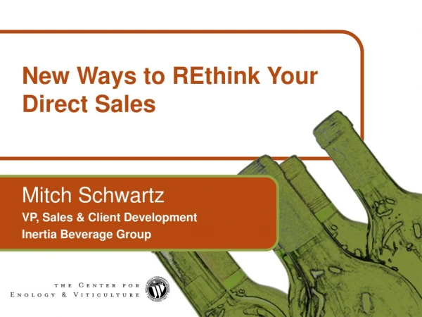 New Ways to REthink Your Direct Sales