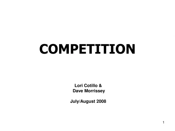 COMPETITION